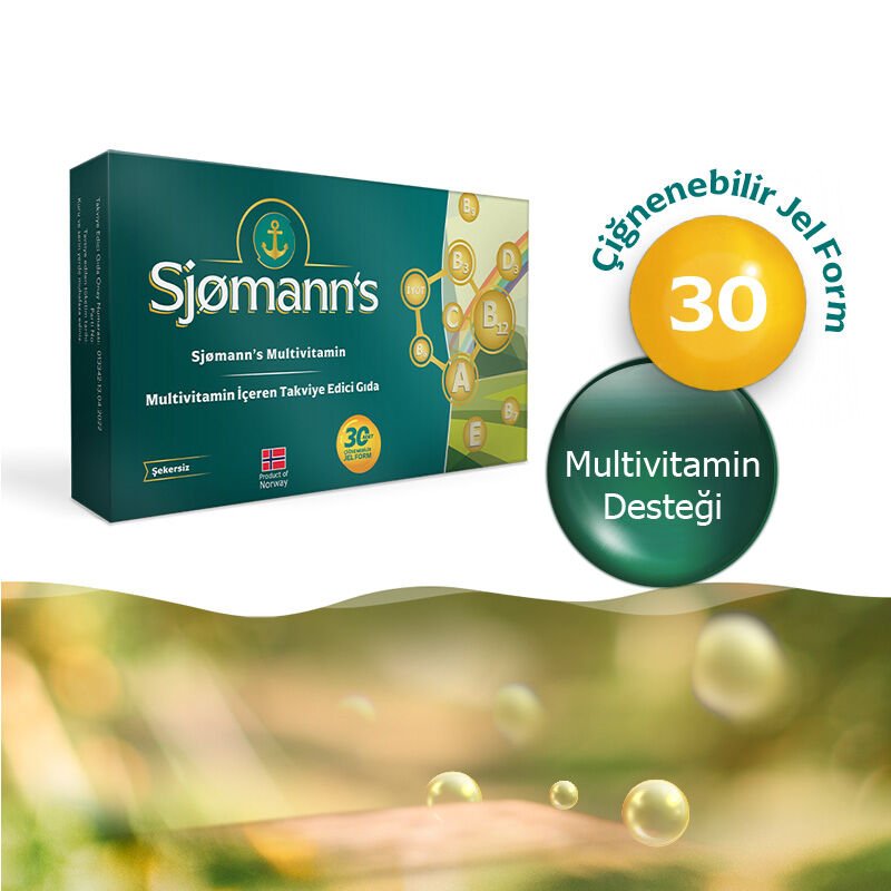 Sjomann's Multivitamin - Immune Support & Energy Chewable Gel - TryAladdin