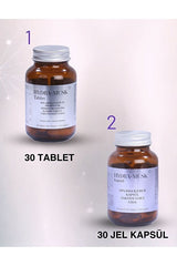 Skin Hydration & Collagen Supplement - 30 Tablets + 30 Capsules - TryAladdin