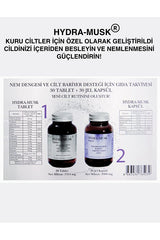 Skin Hydration & Collagen Supplement - 30 Tablets + 30 Capsules - TryAladdin