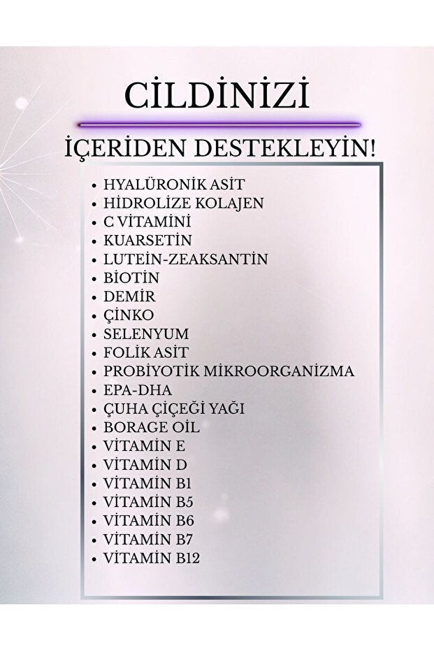 Skin Hydration & Collagen Supplement - 30 Tablets + 30 Capsules - TryAladdin