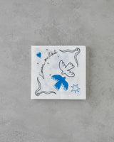 Professional Grade Blue Disposable Paper Napkins   33x33cm