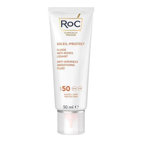 Smoothing Anti - Wrinkle Fluid - SPF 50+ Daily Moisturizer - TryAladdin