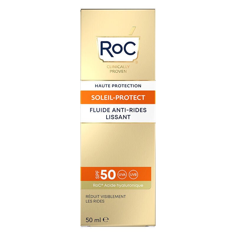 Smoothing Anti - Wrinkle Fluid - SPF 50+ Daily Moisturizer - TryAladdin