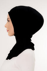 Snap - Button & Tie Ready - to - Wear Hijab - 50cm Practical Shawl - TryAladdin