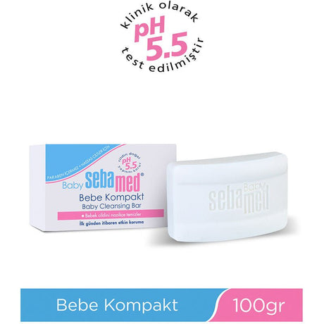 Soap - Free pH 5.5 - Gentle Baby Cleansing & Moisturizing Bar - TryAladdin