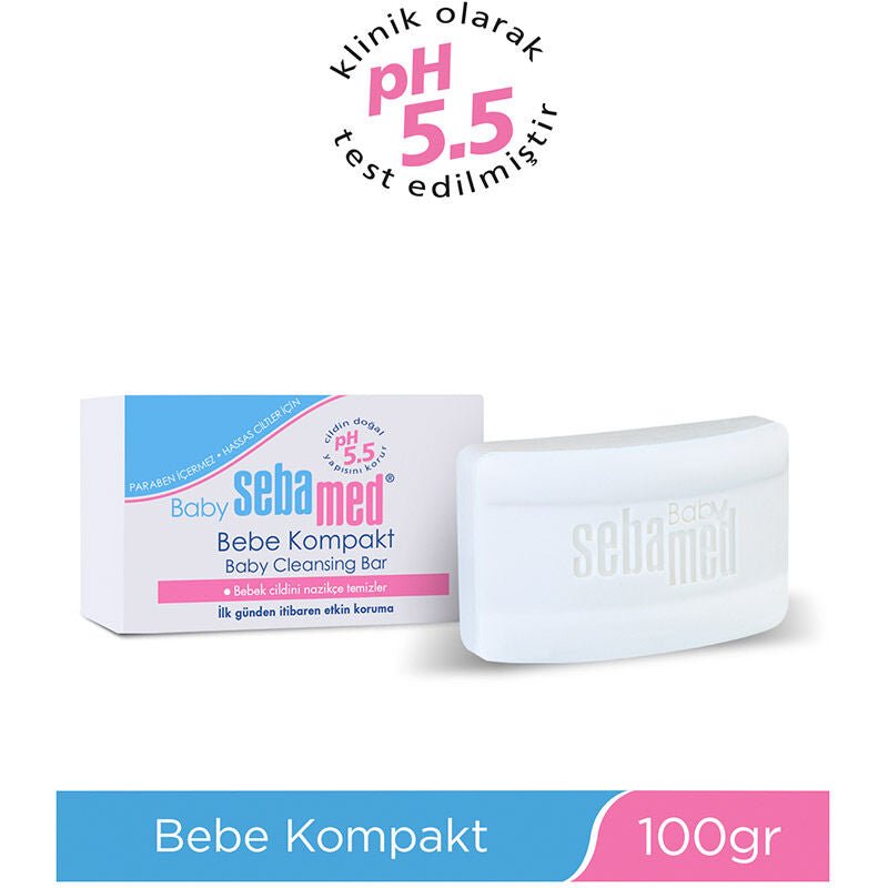 Soap - Free pH 5.5 - Gentle Baby Cleansing & Moisturizing Bar - TryAladdin