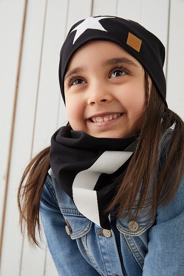 Soft 100% cotton Beanie & Neck Warmer Set - TryAladdin