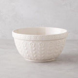 Professional Stoneware Mixing Bowl 23cm Cream Soft Bloom