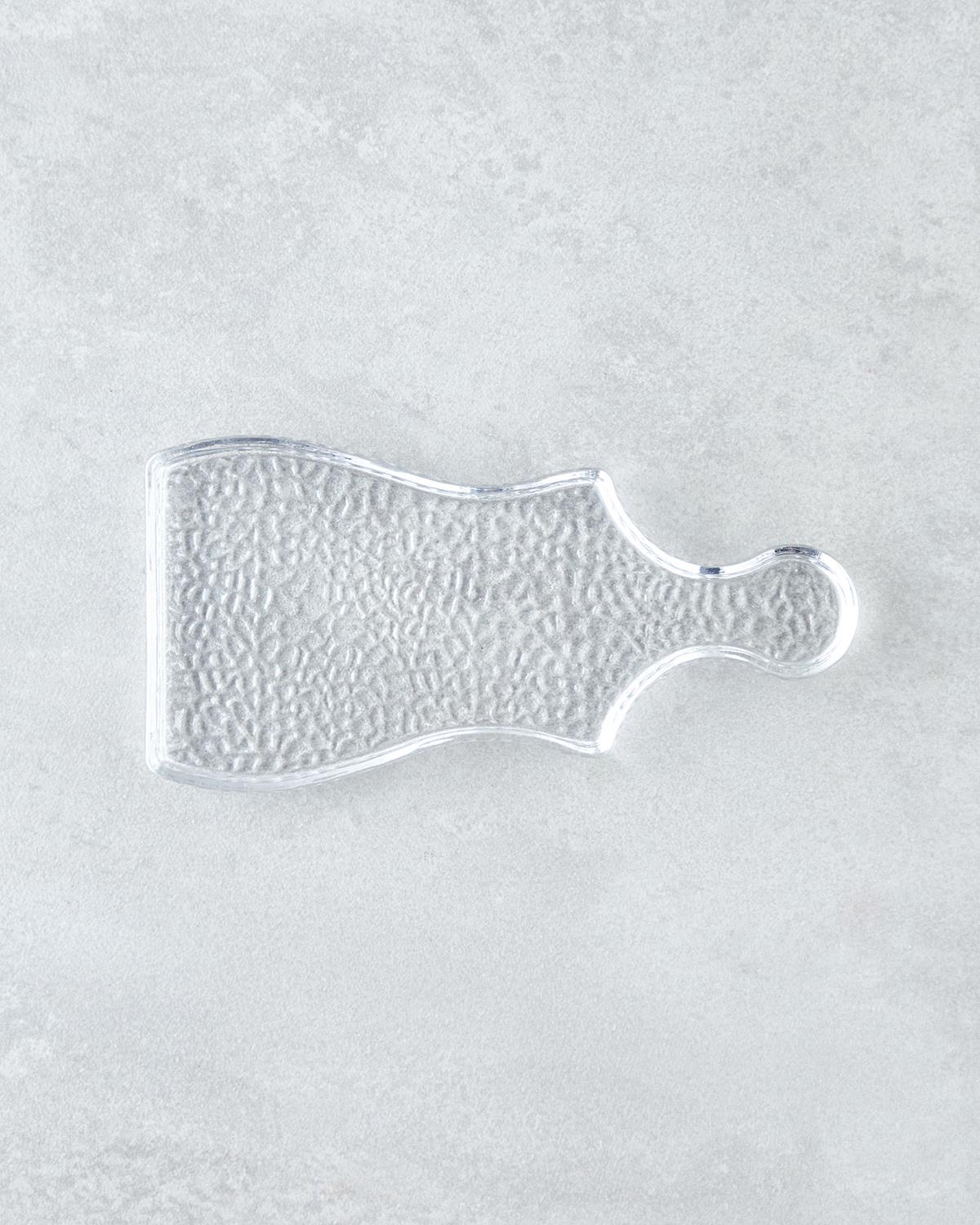 Professional Clear Glass Rectangular Serving Tray
