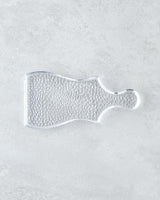 Professional Clear Glass Rectangular Serving Tray
