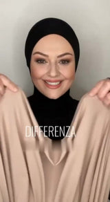 Soft Cotton Jersey Shawl - Comfortable & Stylish Black Hijab - TryAladdin