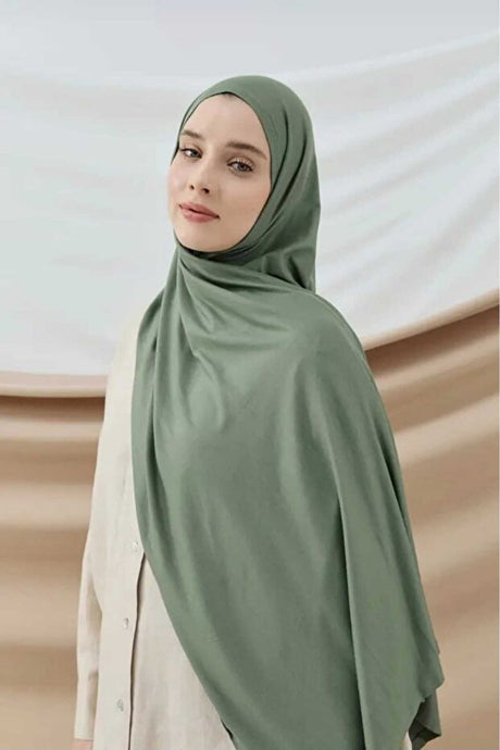 Soft Jersey Hijab Shawl - Lightweight & Comfortable - TryAladdin