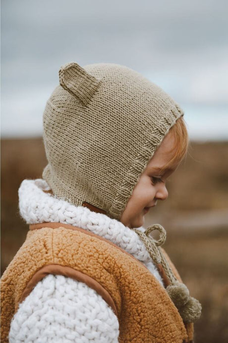 Soft Knit Baby Beanie with Ears - TryAladdin