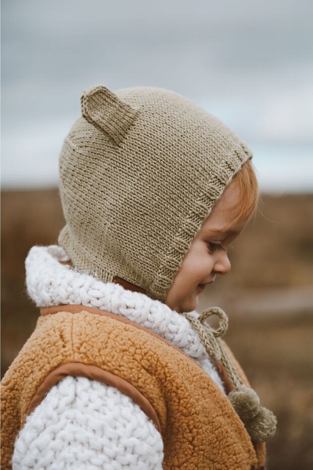 Soft Knit Baby Beanie with Ears - TryAladdin