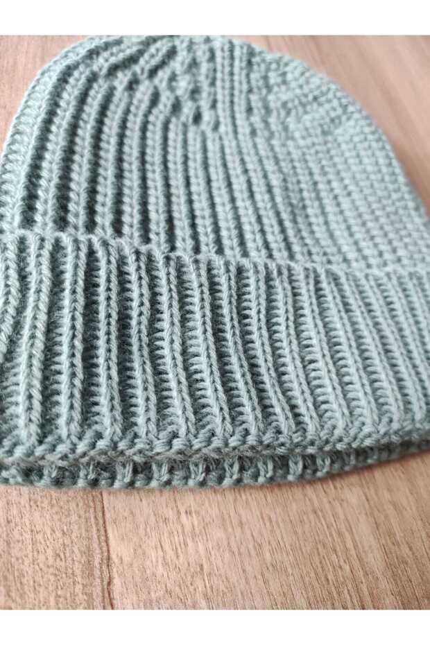 Soft Knitted Beanie - Stretchy Mint Hat for 1 Olds - TryAladdin