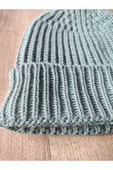 Soft Knitted Beanie - Stretchy Mint Hat for 1 Olds - TryAladdin