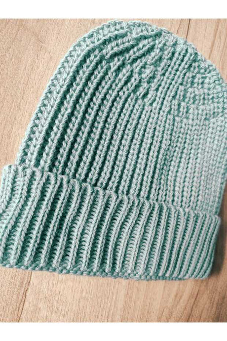Soft Knitted Beanie - Stretchy Mint Hat for 1 Olds - TryAladdin