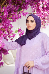 Soft & Lightweight Purple Jersey Scarf - TryAladdin