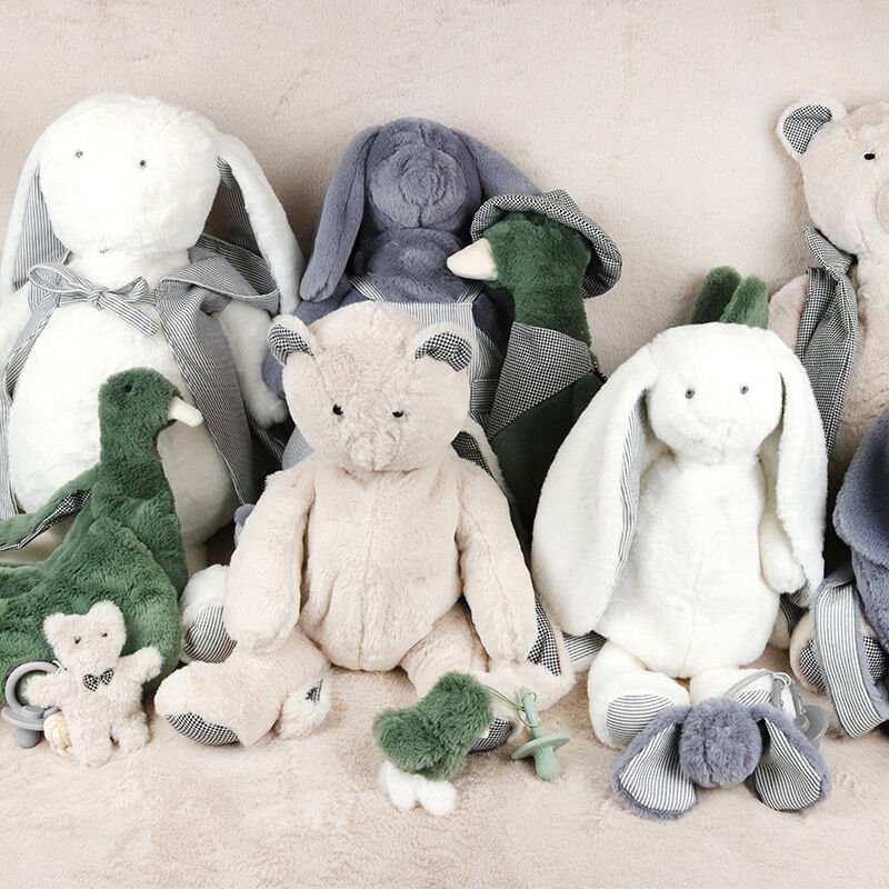 Soft Plush Developmental Toy - Sleep Companion & Motor Skill Support All Ages - TryAladdin