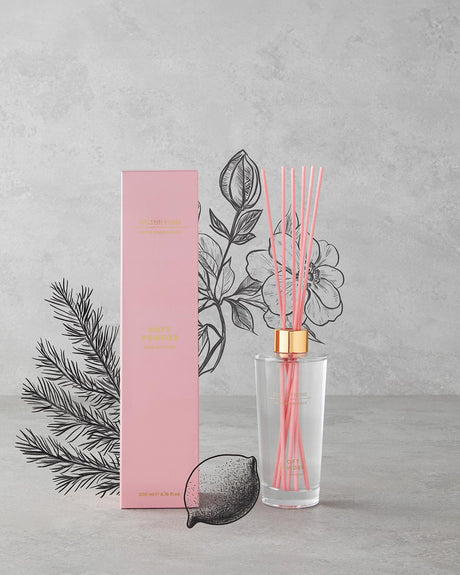 Professional Soft Powder Reed Diffuser - Long-Lasting Aroma System