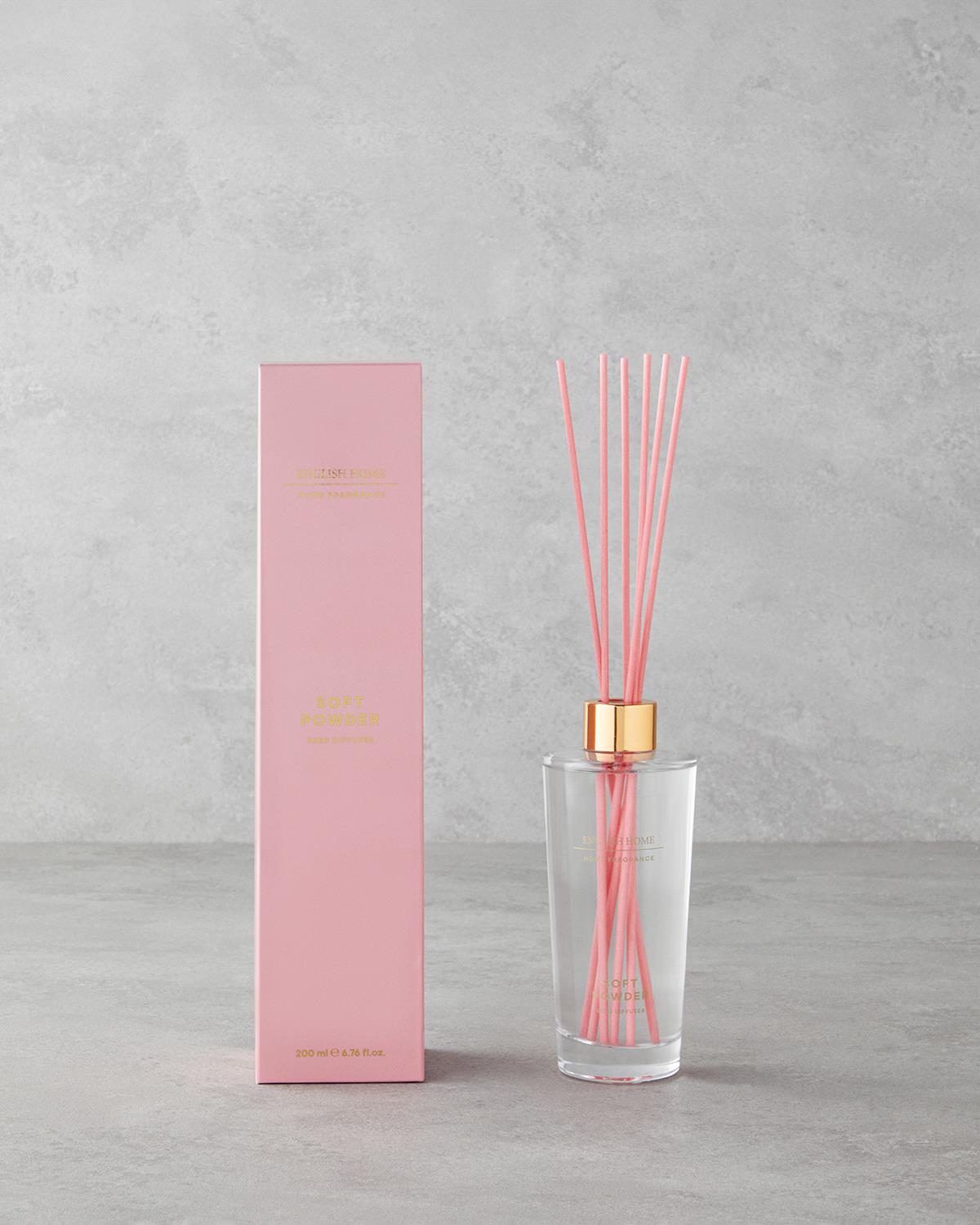 Professional Soft Powder Reed Diffuser - Long-Lasting Aroma System