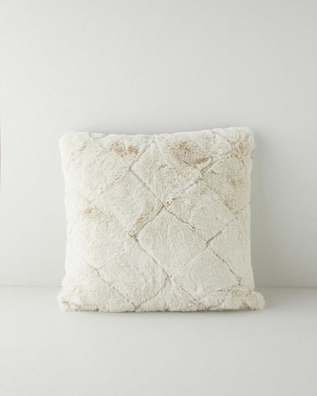 Luxury-Soft-Touch-Rabbit-Plush-Decorative-Pillow-Cover-Beige
