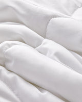 Professional-Grade Microfiber Double Bed Duvet Comforter - Ecru