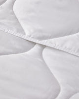 Professional-Grade Microfiber Double Bed Duvet Comforter - Ecru