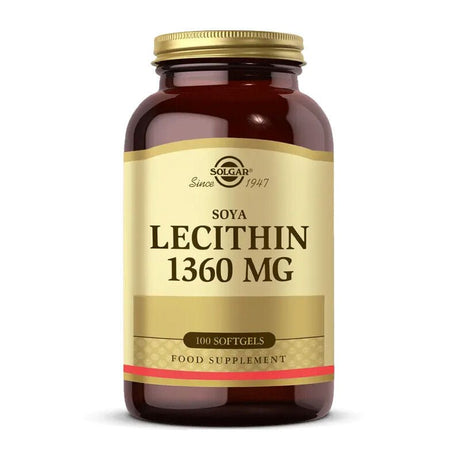 Soy Lecithin 1360 mg - General Wellness Softgel Capsules - TryAladdin