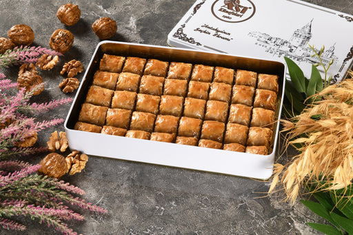 Asi | Special Mini Baklava with Walnut in Gift Metal Box
