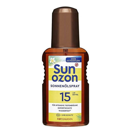 SPF 15 Tanning & Hydrating Sun Oil Spray - Natural Glow & Nourishment - TryAladdin