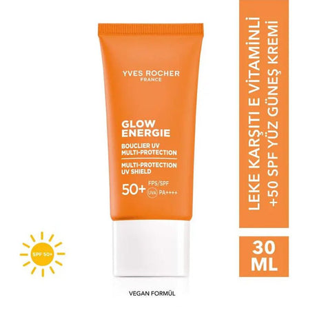 SPF 50+ Anti - Spot Sunscreen Cream - Radiance & Smoothing Fluid - TryAladdin