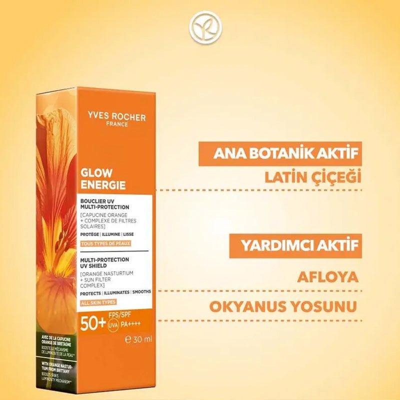 SPF 50+ Anti - Spot Sunscreen Cream - Radiance & Smoothing Fluid - TryAladdin