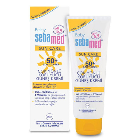 SPF 50 Baby Sun Cream - Gentle Broad Spectrum UVA/UVB Protection - TryAladdin