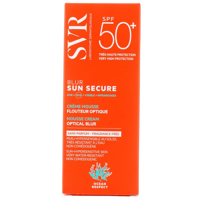 SPF 50+ Blur Sunscreen - Niacinamide Broad Spectrum Foam Cream - TryAladdin