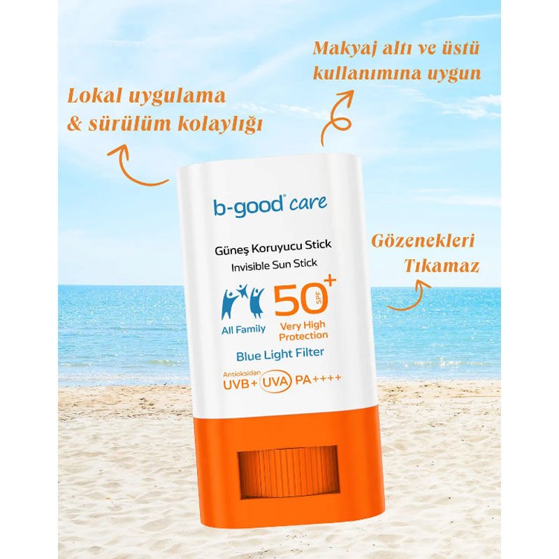SPF 50+ Broad Spectrum Sunscreen Stick - Family - Friendly & Moisturizing - TryAladdin