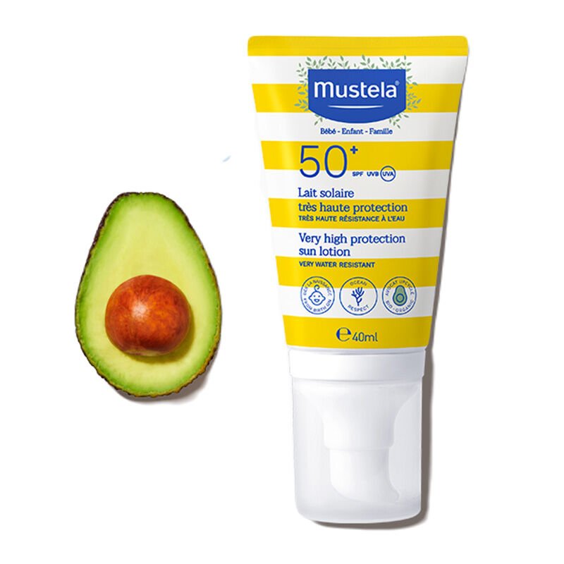 SPF 50+ High Protection Sun Lotion - Organic Avocado for Face & Body - TryAladdin