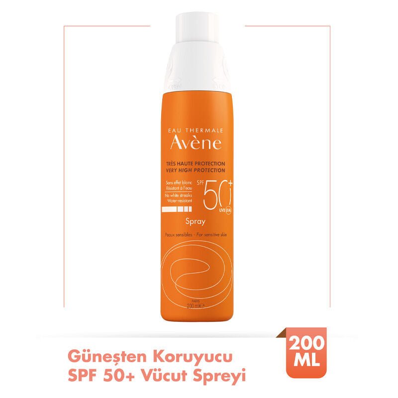 SPF 50+ High Protection Sunscreen Spray - Face & Body Hydrating & Water Resistant - TryAladdin
