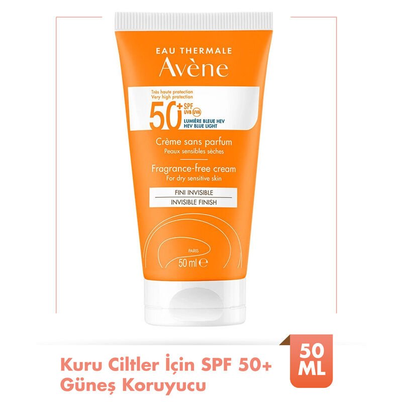 SPF 50+ Hydrating Sunscreen Cream for Dry Skin with Blue Light Protection - TryAladdin