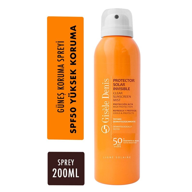 SPF 50+ Invisible Sunscreen Spray - Hydrating & Water - Resistant - TryAladdin