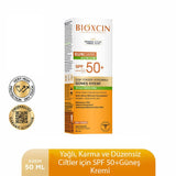 SPF 50+ Mattifying Sun Cream - Sebum Balancing with Niacinamide & Green Tea - TryAladdin