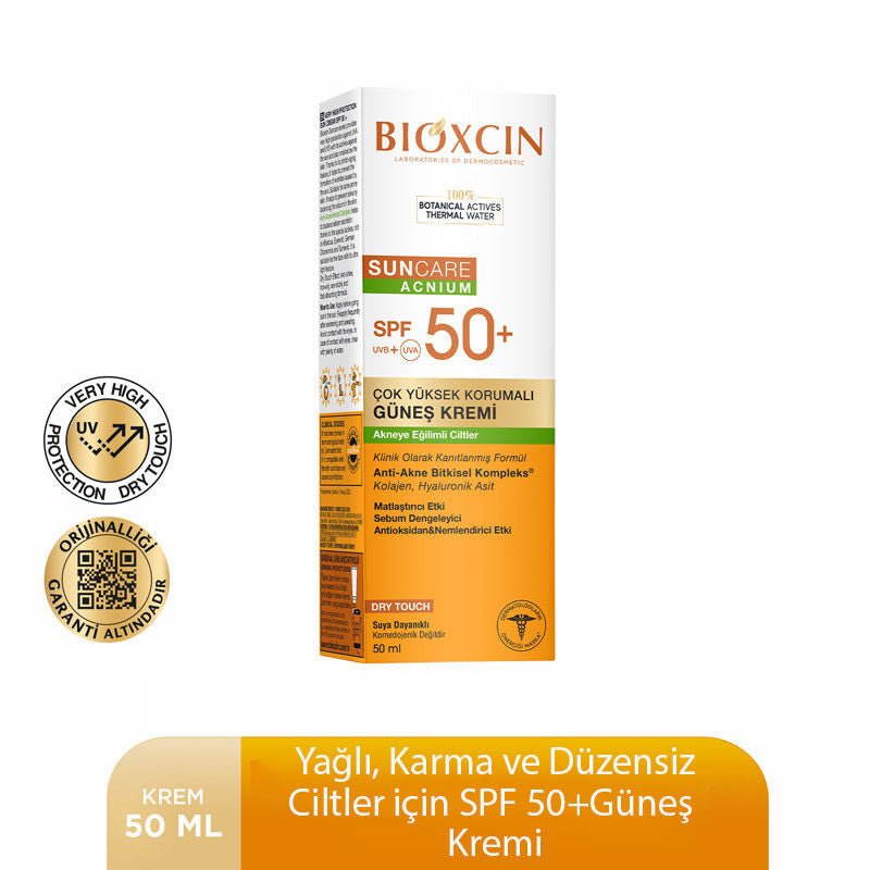 SPF 50+ Mattifying Sun Cream - Sebum Balancing with Niacinamide & Green Tea - TryAladdin