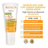 SPF 50+ Mattifying Sun Cream - Sebum Balancing with Niacinamide & Green Tea - TryAladdin