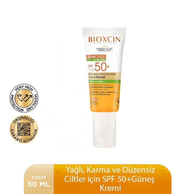 SPF 50+ Mattifying Sun Cream - Sebum Balancing with Niacinamide & Green Tea - TryAladdin