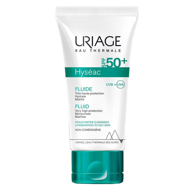 SPF 50+ Mattifying Sunscreen Fluid - High UVA - UVB Protection - TryAladdin