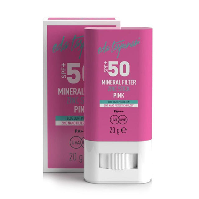 SPF 50+ Mineral Zinc Face Sunscreen Stick - Blue Light & Anti - Aging - TryAladdin