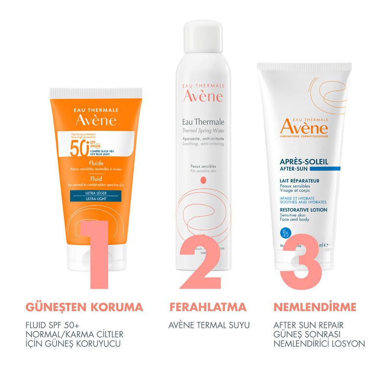 SPF 50+ Sun Fluid - Ultra - Light, Matte Finish UVA/UVB/Blue Light Protection - TryAladdin
