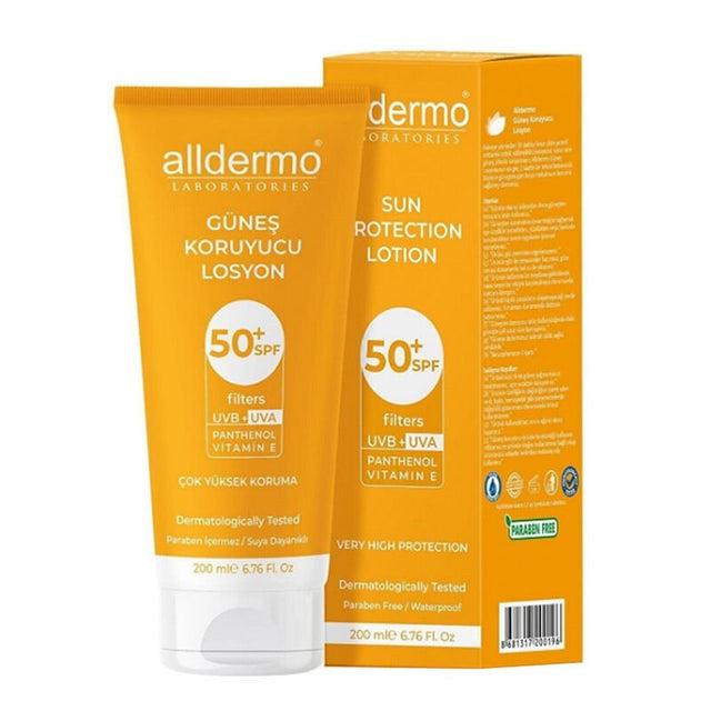 SPF 50+ Sun Lotion - High Protection with Vitamin E & Botanical Oils - TryAladdin