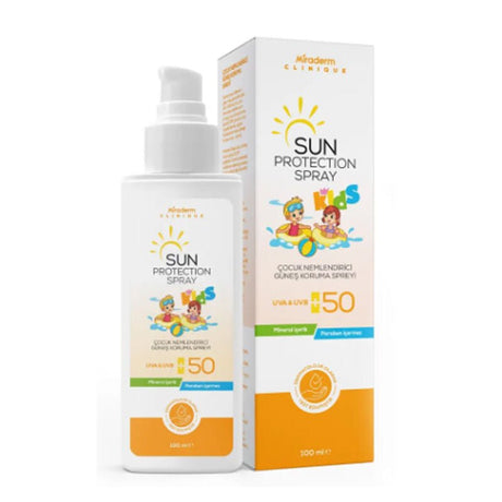 SPF 50+ Sun Protection Spray - Sensitive Skin, Organic Calendula & Propolis - TryAladdin