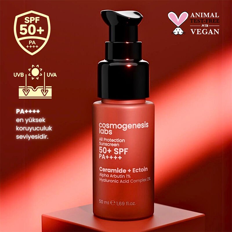 SPF 50+ Sunscreen - Broad Spectrum & Blue Light Protection Cream - TryAladdin